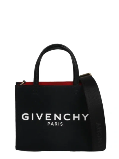 Givenchy Mini G Tote Shopping Bag In Black