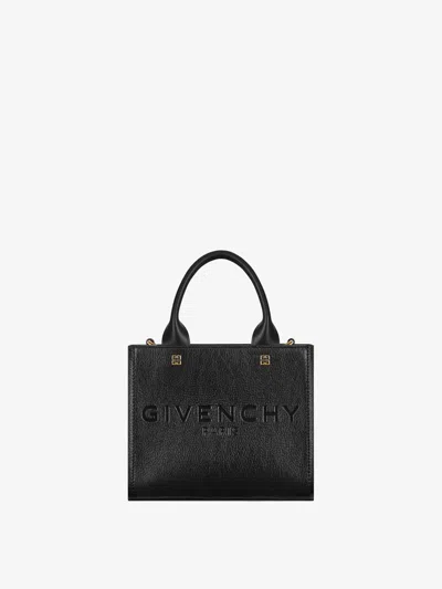 Givenchy Mini G-tote Shopping Bag In Leather In Multicolor