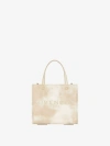 Givenchy Mini G-tote Shopping Bag In Tie And Dye Canvas In Multicolor