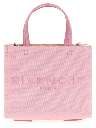 Givenchy G-tote Mini Bag In Old Pink
