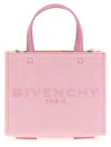 Givenchy Mini G-tote Canvas Tote In Pink