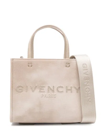 Givenchy Mini G-tote Tote Bag In Neutrals