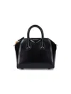 Givenchy Small Leather Shoulder Bag With Structured Shape In Black