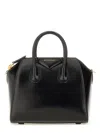 Givenchy Black Antigona Mini Leather Bag In Black