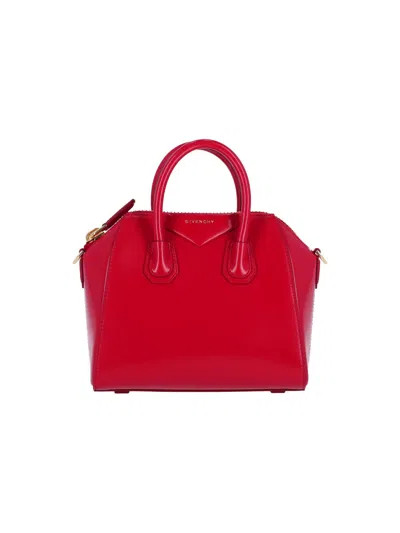 Givenchy Mini Handbag "antigona" In Red