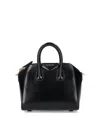 Givenchy Borsa A Mano Antigona Piccola In Pelle Cioccolato  Donna In Black