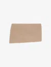 Givenchy Mini Asymmetric Skirt In Alpaca Bouclette Wool In Pumice Beige