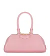 Givenchy Mini Leather Antigona Cube East-west Top-handle Bag In Pink