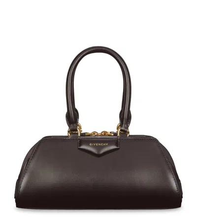 Givenchy Mini Leather Antigona Cube East-west Top-handle Bag