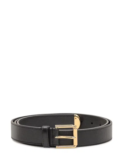 Givenchy Mini Leather Belt For Stylish Accessories In Black