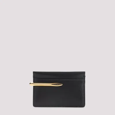 Givenchy Mini Leather Cardholder In Black