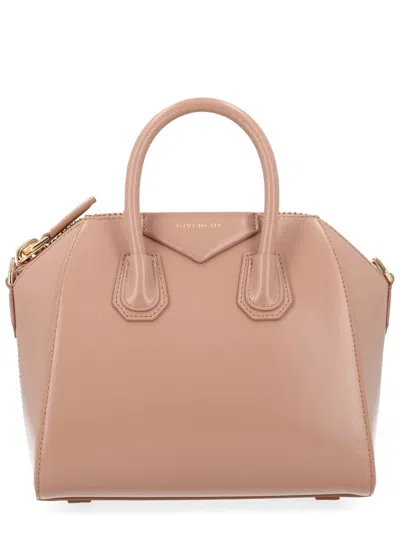 Givenchy Mini Leather Handbag In Pink