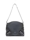 Givenchy Mini Leather Shoulder Bag In Black