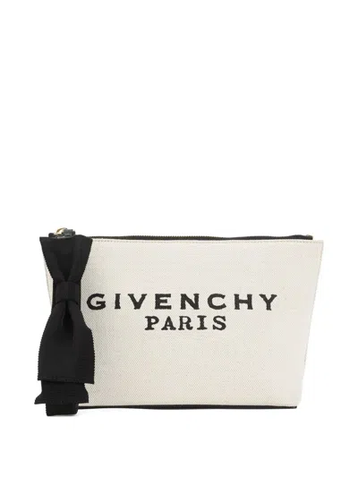 Givenchy Mini Logo Pouch Handbag In Pattern