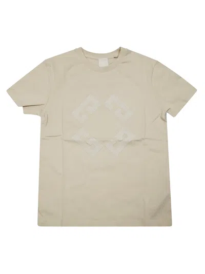 Givenchy Mini Logo Short Sleeve T-shirt In Sand