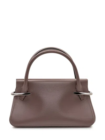 Givenchy Mini Luxury Handbag With Structured Handle In Taupe