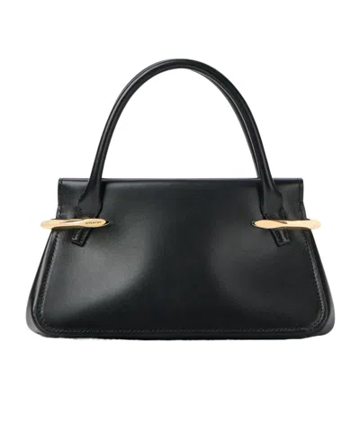 Givenchy Mini Pinch Bag In Leather In Black