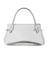 Givenchy Mini Pinch Bag In Mirror Effect Leather In Silver