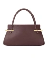 Givenchy Mini Pinch Leather Tote Bag In Purple
