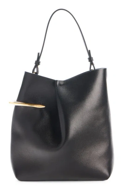 Givenchy Mini Pinch Me Leather Tote In Black