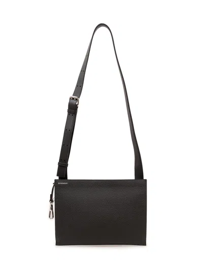 Givenchy Mini Pouch Handbag With Removable Strap In Black