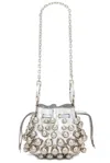 Givenchy Mini Pumpkin Bag In Light Silver