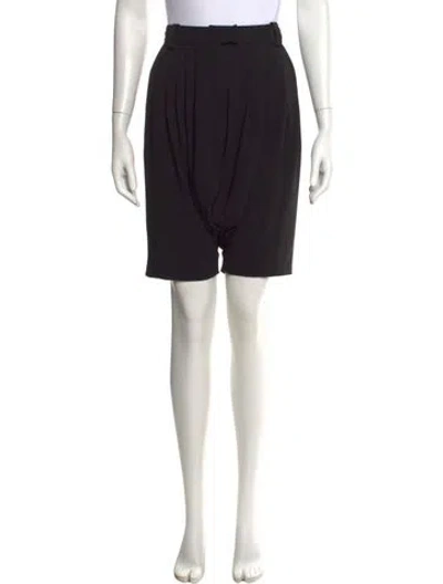Pre-owned Givenchy Mini Shorts In Black