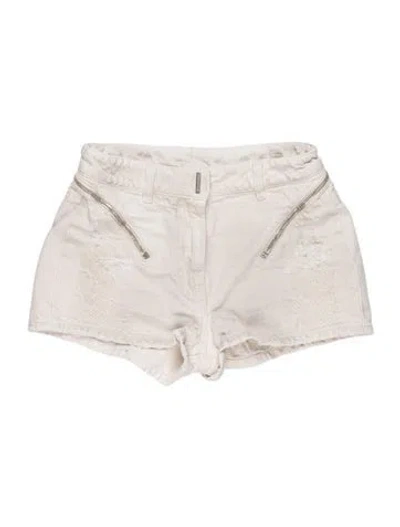 Pre-owned Givenchy Mini Shorts In Gray