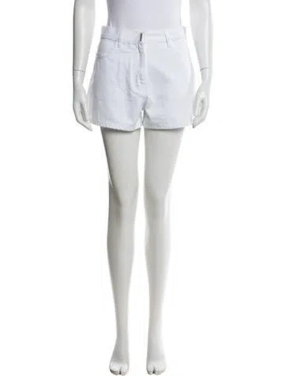 Pre-owned Givenchy Mini Shorts In White
