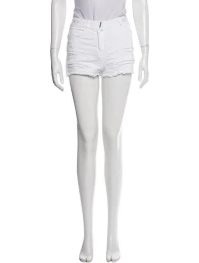 Pre-owned Givenchy Mini Shorts In White