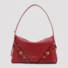 Givenchy Mini Voyou Buckle-detail Leather Tote Bag In Red