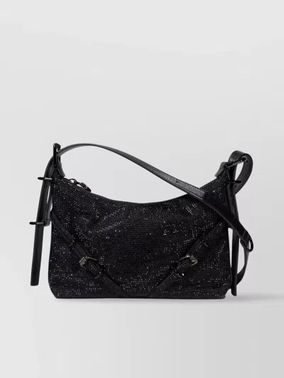 GIVENCHY MINI SHOULDER BAG "VOYOU" RHINESTONES