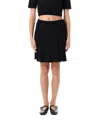 Givenchy Women Pleated Mini Skirt In Black