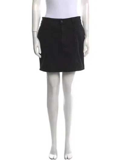 Pre-owned Givenchy Mini Skirt In Black