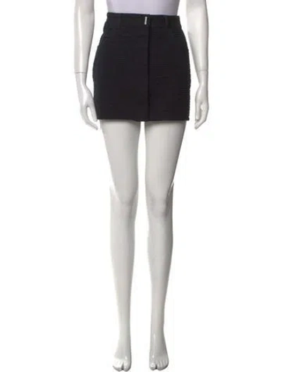 Pre-owned Givenchy Mini Skirt In Black