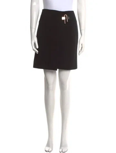 Pre-owned Givenchy Mini Skirt In Black