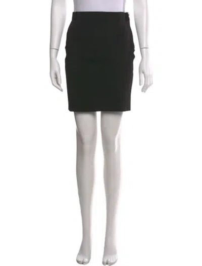 Pre-owned Givenchy Mini Skirt In Black