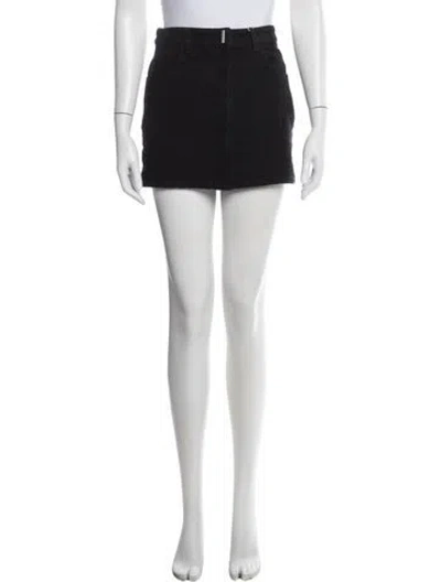 Pre-owned Givenchy Mini Skirt In Black