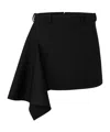 Givenchy Mini Skirt In Black