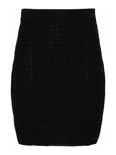 Givenchy Mini Skirt In Black  