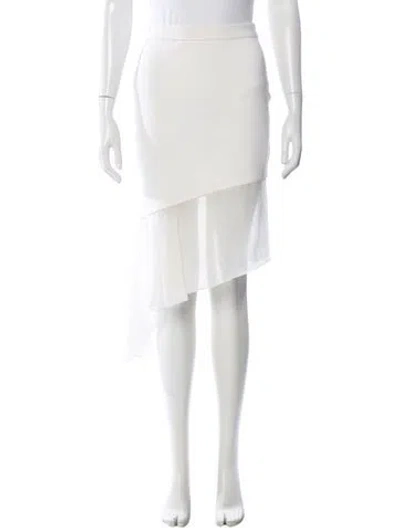 Pre-owned Givenchy Mini Skirt In Neutral
