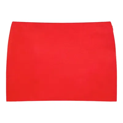 Pre-owned Givenchy Mini Skirt 'vermillon' | Red | Women's Size 40