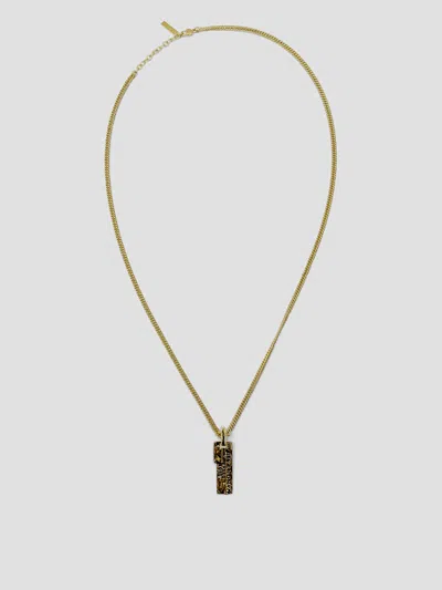 Givenchy Mini Statement Necklace In Antic Golden
