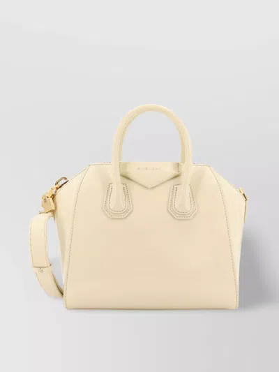 Givenchy Mini Structured Leather Bag With Metal Detail