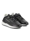 Givenchy Logo Strap Sneakers In Black