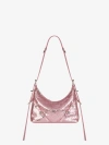 GIVENCHY MINI VOYOU BAG IN LAMINATED LEATHER