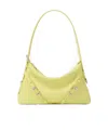 Givenchy Mini Voyou Shoulder Bag With Adjustable Strap In Yellow
