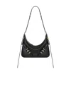 Givenchy Mini Shoulder Bag With Strass Accents In Black