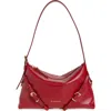 Givenchy Voyou Mini Leather Shoulder Bag In Red