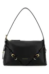 Givenchy Mini Voyou Leather Shoulder Handbag 29.5cm In Black